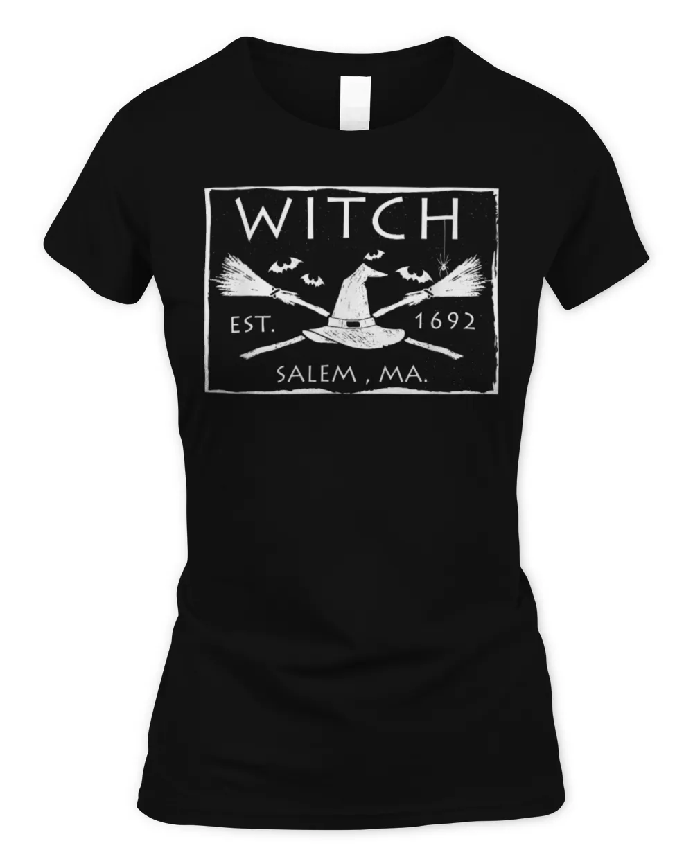 Witch Est. 1692 Salem, MA. Halloween Witch T-Shirt Women's Standard T-Shirt black s