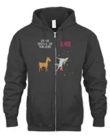 Special Ed Teacher Unicorn Others You T-Shirt Men's Zip Hoodie black s