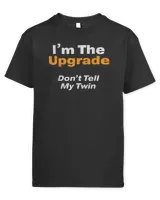 Twin for Adults Teens or Kids Younger Twin T-Shirt Kids Standard T-Shirt black xs