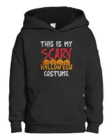 This is my scary halloween costume T-Shirt Kids Pullover Hoodie black xs