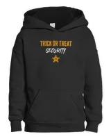 Trick Or Treat Security Funny Halloween Dad Mom T-Shirt Kids Pullover Hoodie black xs