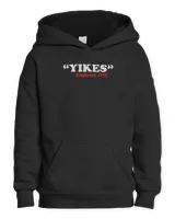 Yikes England 1776 Funny 4th Of July Independence Day Gift T-Shirt Kids Pullover Hoodie black xs