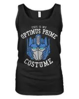 Transformers Halloween This Is My Optimus Prime Costume T-Shirt Women's Tank Top black s