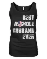 Vintage Best Asshole Husband Ever Husband Gift Shirt Women's Tank Top black s