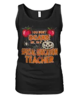 You Won't Scare me I'm a Special Education Teacher Shirt Women's Tank Top black s