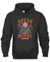 This Is My Scary Registered Nurse Costume Halloween T-Shirt Unisex Premium Hoodie black s