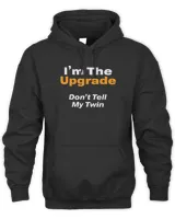 Twin for Adults Teens or Kids Younger Twin T-Shirt Unisex Premium Hoodie black s