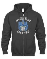 Transformers Halloween This Is My Optimus Prime Costume T-Shirt Men's Zip Hoodie black s