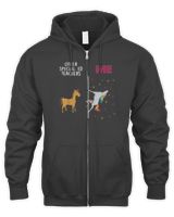 Special Ed Teacher Unicorn Others You T-Shirt Men's Zip Hoodie black s