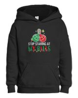 Stop Staring At My Balls Funny Dirty Christmas Adult Humor T-Shirt Kids Pullover Hoodie black xs